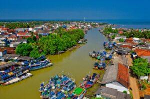 Small Island Developing States are especially vulnerable to climate climate. They emit a small amount of carbon dioxide but suffer the most from climate change